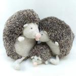 Small Animal Warm Color Cute Hedgehog Soft Plush Toy Christmas Children Playing