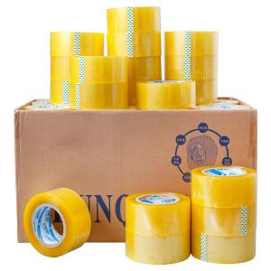 China 130 Yards BOPP Packing Tape 45 - 80 Mic Carton Box Packing wholesale