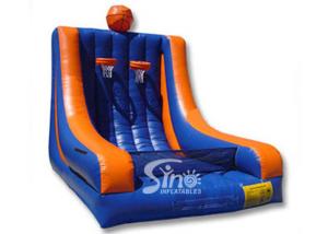 China Custom Made Inflatable Double Basketball Shooting For Kids N Adults wholesale