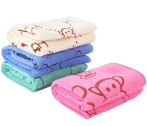 China 400g Plain Woven 25 * 50cm Soft Tea Towels With 80% Polyester And 20% Nylon wholesale