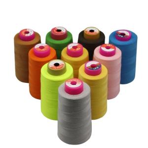 China High Level 5000yds 40/2 100% Spun Polyester Sewing Thread for Machine Sewing Supplies wholesale
