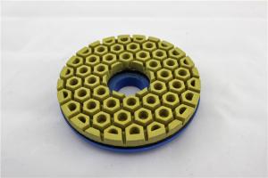 China Granite 125mm 5'' Honeycomb NO 100 Grit Diamond Wet Polishing Pads ODM Color wholesale