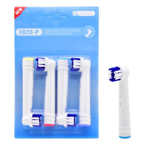 Hot Stamping EB-20P Deep and Precise Cleaning Replacement Electric Toothbrush