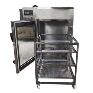 China Multifunctional 100kg Commercial Fish Smoking Machine Stainless Steel wholesale
