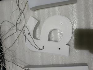 China UL RoHs Custom Acrylic Business Sign Hanging / Free Standing wholesale