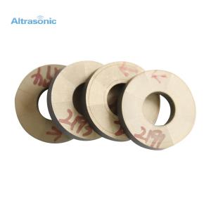 China 50x20x6mm Piezoelectric Ceramic Ring Shape For Ultrasonic Welding wholesale
