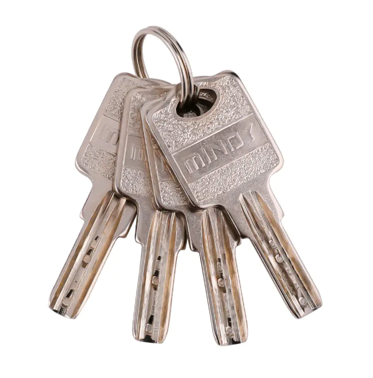 40mm 50mm 60mm 70mm High Security Padlock Silver Padlock With Key