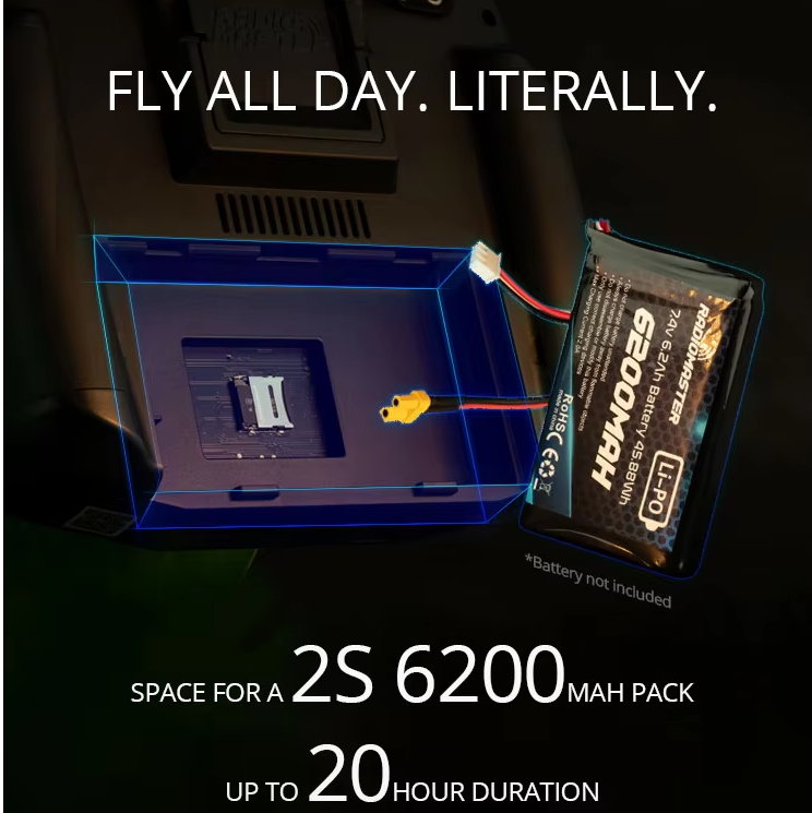 For RadioMaster Boxer Version CC2500/4in1/ExpressLRS Smart Remote Control System for RC Airplanes Drones Accessories