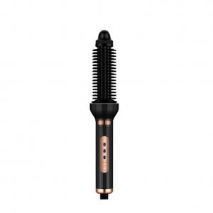 China 220-240V 32W Automatic Steam Hair Curler Curling Iron Round Brush wholesale