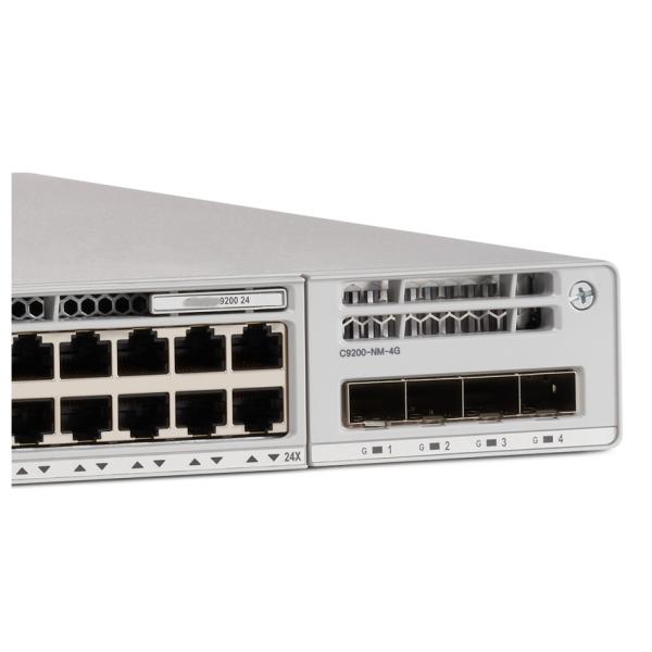 Full-Duplex Half-Duplex 24-port Data Switch C9200L-24T-4G-E 9200L with 4x1G Uplink