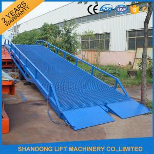 China Adjustable Loading Dock Ramp ,  Warehouse Container Loading Mobile Dock Ramp wholesale