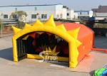 Outdoor 13x6m Stars Tunnel Adults Inflatable Obstacle Course With Tent Cover For
