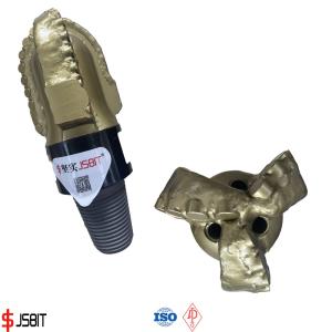 China 5 Inch 3 Blades 130mm Polycrystalline Diamond Compact Pdc Bits Cutter wholesale