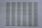 China 58kHz EAS soft labels With 2PCS of Resonators wholesale