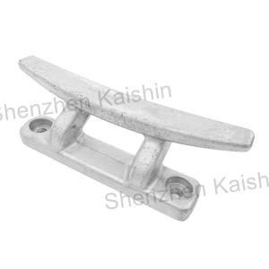 China Stainless Steel Mooring Dock Cleat Ship Mooring Cleats Humpbacked Dock Silver Aluminium Marine Bollard Cleats wholesale