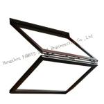 High Wind Loading Swing Glass Aluminum Frame Windows Heat Radiation