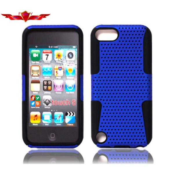 ABS+Silicone 2IN 1 Ipod Touch 5G Cases Multi Color MOQ 500pcs