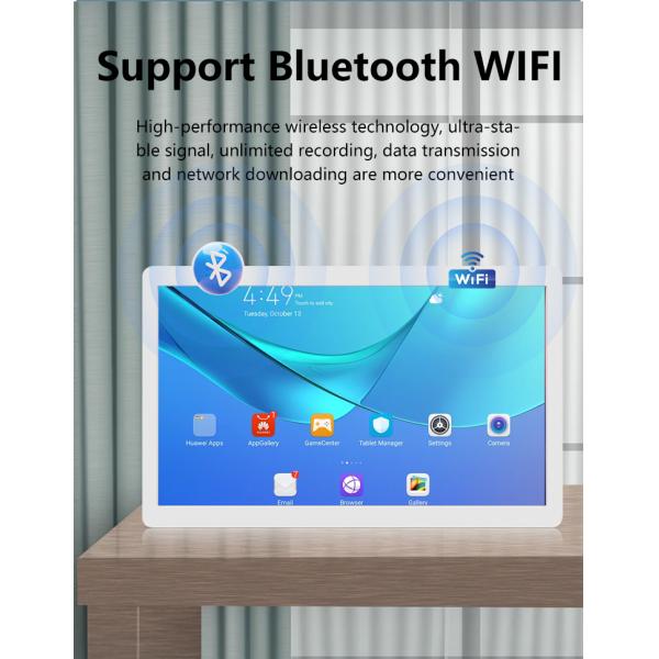 14-inch Android Tablet PC with 4G LTE Connectivity and Quad-Core Processor for Wall Mount and Digital Poster Display