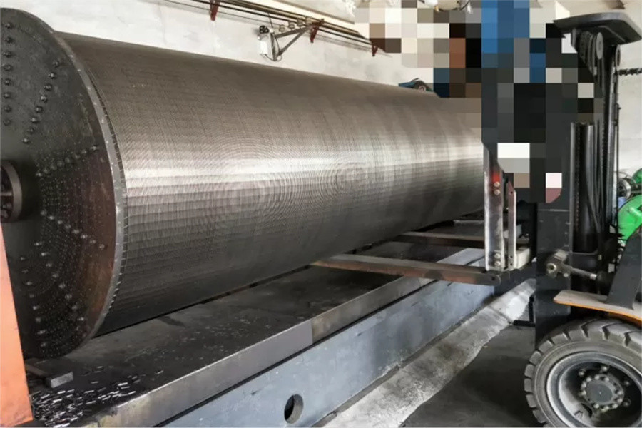 Wire Wrapped Johnson Well Screens SS304 375mm Diameter 2.95m Length