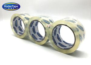 China Pressue Sensitive Acrylic Adhesive Bopp Super Clear Packing Tape For Carton Sealing wholesale