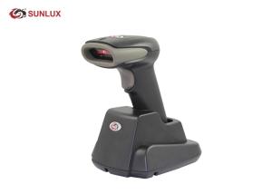 China Touch Charging Vertical 433 MHz Laser Wireless Barcode Scanner wholesale