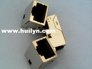 China RJ45 With Transformer Jacks SMD 100BASE Connector wholesale
