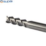 CNC Tools Solid Carbide End Mill 2/3Flutes For Aluminum Cutting Single Flute