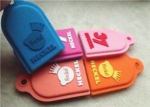 China Silicone Dog Tag Keychain Personalized Promotional Gifts Debossed Logo Non - Toxic wholesale