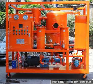 China Double Stage Vacuum Oil Purifier Machine 6000 Liters / Hour Insulation Oil Dehydration Machine wholesale