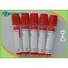Buy cheap Disposable vacuum blood collection tube plain tube with red cap blood sampling from wholesalers