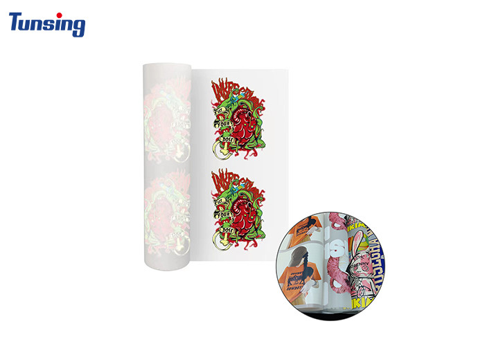 DTF PET Film 30cm 60cm Heat Transfer Film For DTF Printer