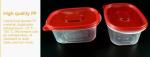 food crisper,Fresh Keeping Box Round Vacuum Food Container with Press & Push Lid