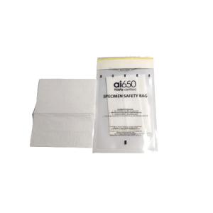 China Triple Medical Un3373 Transparent 95Kpa Specimen Collection Bag With Pouch wholesale