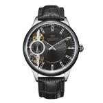 Japanese Movement Men'S 46mm Alloy Quartz Watch Hollowed Out