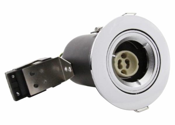 Tilt Fire Rated Downlight - Twist Lock GU10 Downlight - Die-cast Recessed