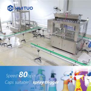China Automatic Trigger Spray Bottle Filling Capping Machine For Home Care Products wholesale
