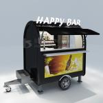 2022 Electric Mobile Iced Fresh Beer Wine Cocktail Drink Bar Van Trailer for