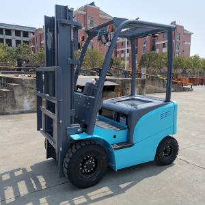 China Small Seated 1.5T 1500kg Electric Forklift Truck 3M Semi Lead Acid Battery Forklift on sale