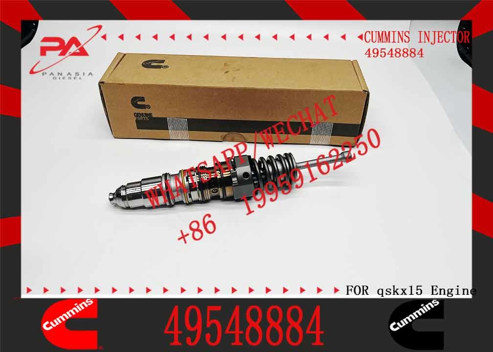 Construction Machinery PartsFuel Injector For QSKX15 Diesel 1464994 1511696 1529790 49548884 For CUMMINS