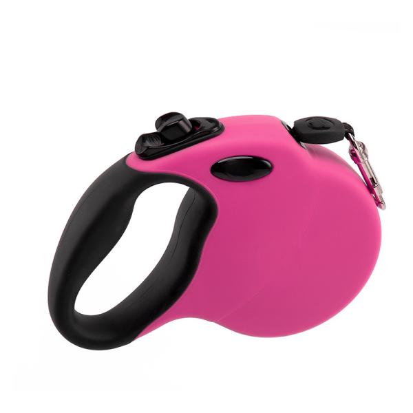 Non-slip Handle Nylon Retractable Reflective Dog Leash Rope Leash for Dog
