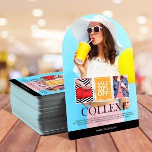 China Shopping Market Advertisement Pamphlet Printing Flyers Printing Service wholesale