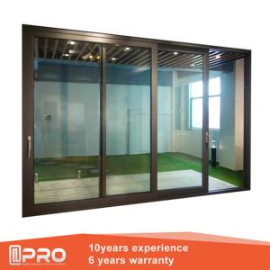 China folding sliding glass doors Aluminum Sliding Glass Patio Doors Modern Design Custom Sliding Glass Doors wholesale