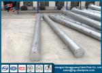 NEA Standard Polygonal Steel Tubular Pole , Transmission Line Pole Long Life