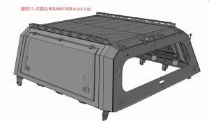 China MANX4 Steel Pickup Canopy 2011-2020 DODGE RAM 1500 Truck Topper on sale