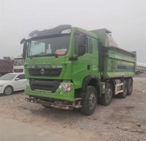 China Howo 8x4 Four Axles Used Dump Truck Tipper With 375HP 317HP For Sale wholesale