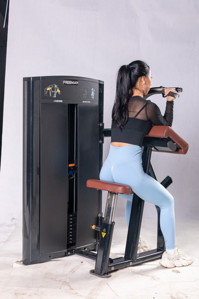 Unisex Biceps Machine for Gym and Home Use Strength Training Equipment With Pin Load Selection