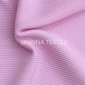 China Sustainable Ribbed Recycled Swimwear Fabric High Colorfastness Beach Bikinis wholesale