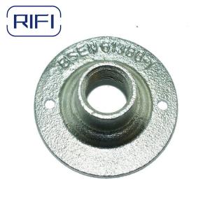 China Electro Galvanized Circular Junction Box Female Dome Electrical Round Box Cover on sale