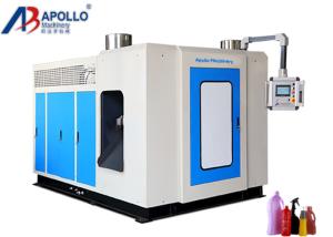 China 10L Lubricant Oil Blue Bottle Plastic Blow Moulding Machine Double Station Weight 8.5 Ton wholesale