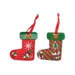 Irregular Shape Die Cut Mylar Bags Christmas Gift Packaging Bag For Cookies